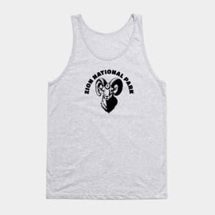 Zion Bighorn Sheep Tank Top